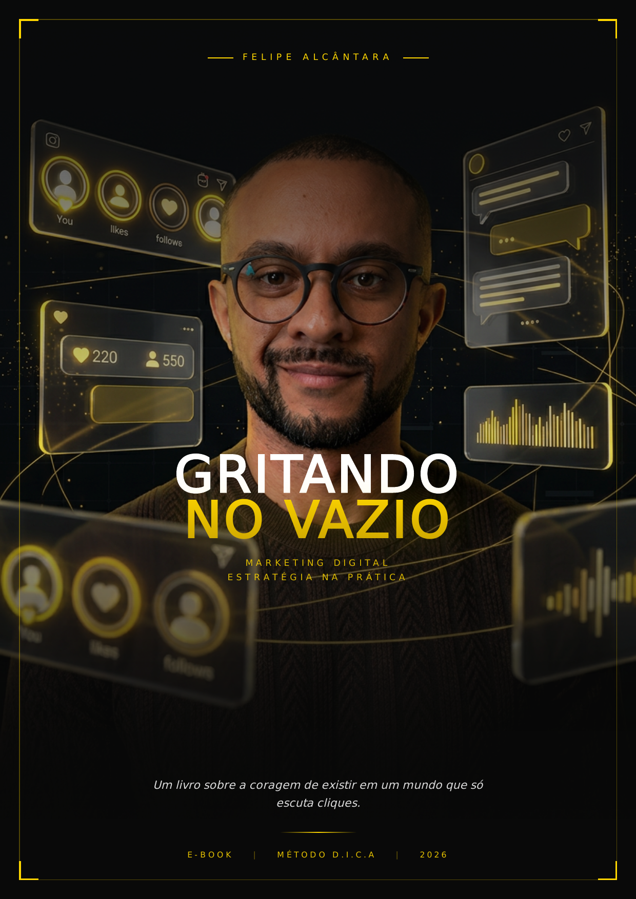 Capa do e-book Gritando no Vazio